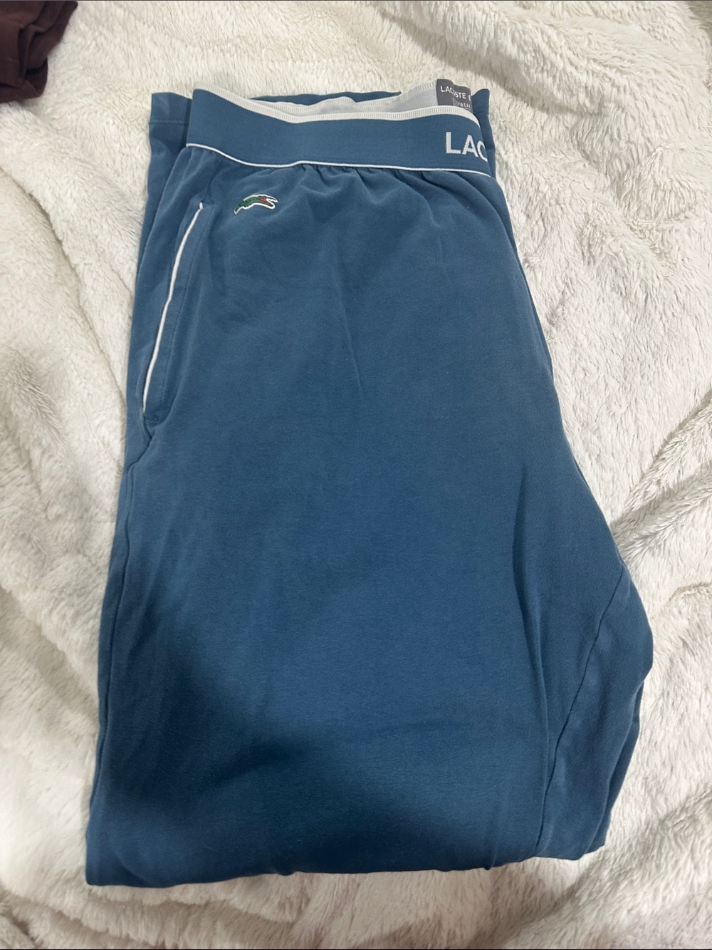 Lacoste men’s sleepwear with Crocodile Emblem